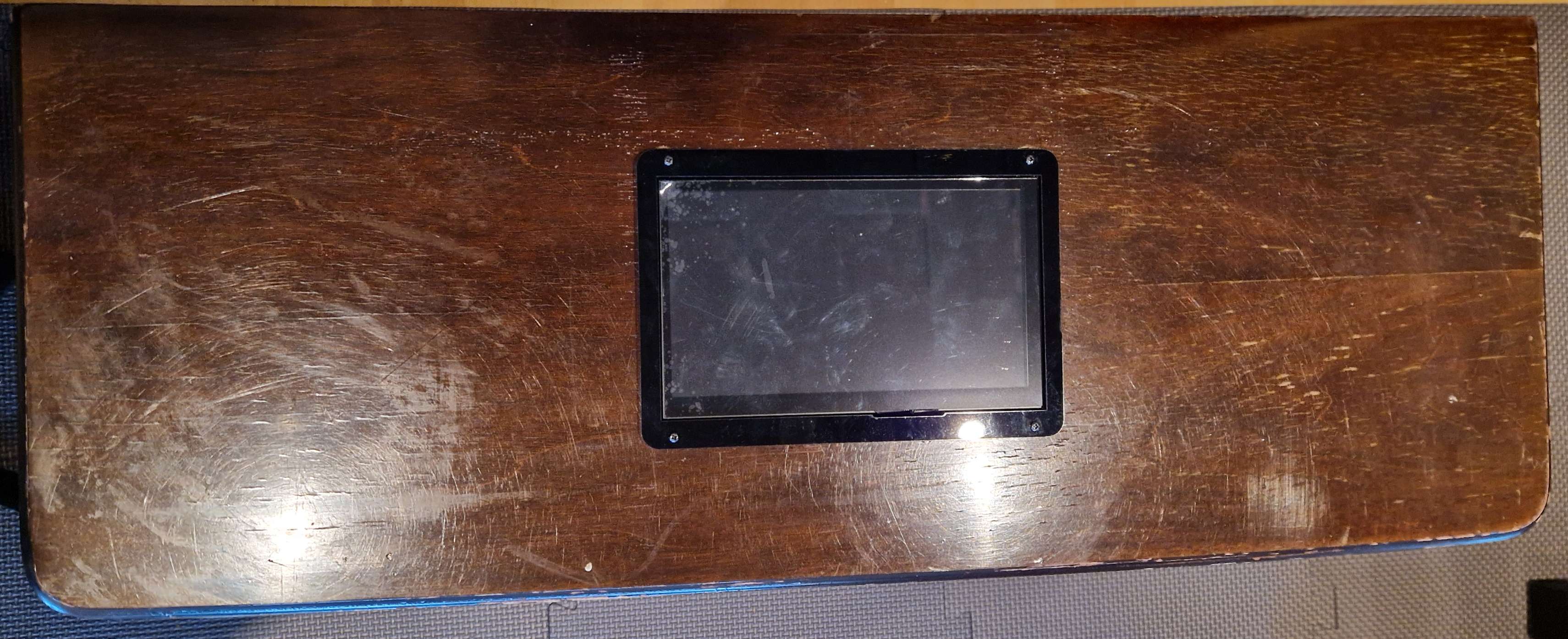 Draufsicht - fertiger Einbau