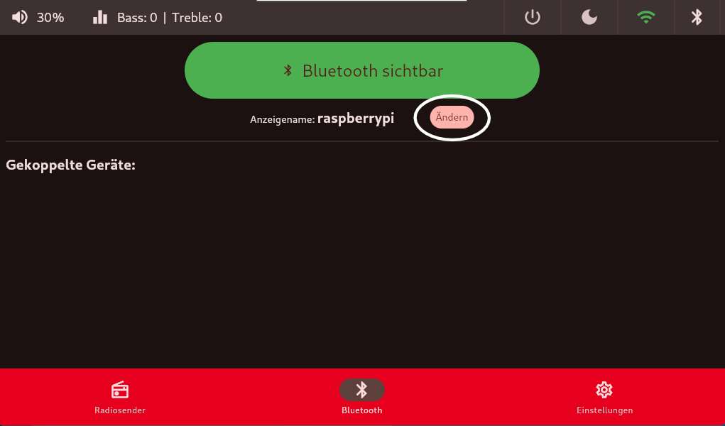 Bluetooth-Anzeigename-aendern