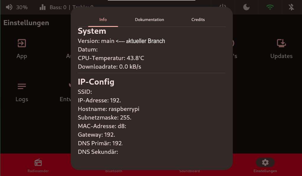 Systeminfos